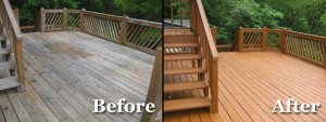 deck staining sealing cleaning services in Wisconsin southeast