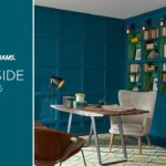 Sherwin-Williams 2018 Color of the Year OCEANSIDE (SW 6496) color swatch blob