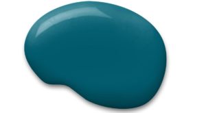 Sherwin-Williams 2018 Color of the Year OCEANSIDE (SW 6496) color swatch blob