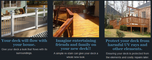 deck staining sealing cleaning services in Wisconsin southeast